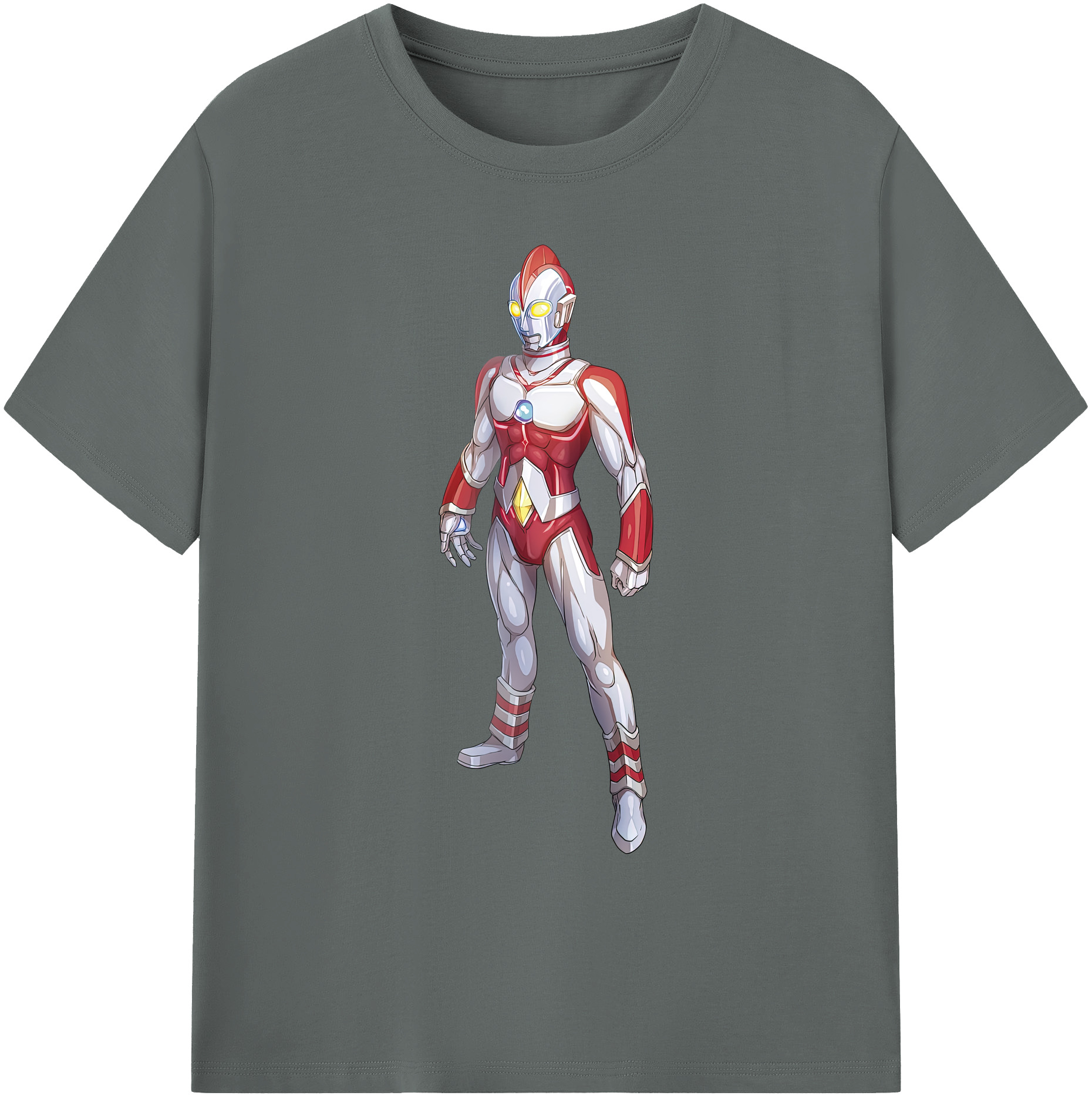 （画像用） ウルトラマン Ultraman 綿100％ メンズ半袖Tシャツ｜肌触りやわらか＆通気性